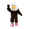 Brown Long Hair Eagle Costume Mascot Adult Cosplay Cartoon view 2