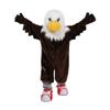 Brown Long Hair Eagle Costume Mascot Adult Cosplay Cartoon view 4