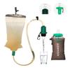 AQUASIV Gravity Water Filter Kit with HFM Carbon & Pre Filter, Gravity Bag & Squeeze Pouch - Lightweight Personal Portable Water Filter - Reliable Camping & Hiking Water Filter (Basecamp Kit) view 1