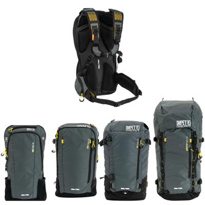 Baltoro Complete Suite of 4 Outdoor Backpacks - Fully Compatible Base Unit with Bike-Pack, Ski-Pack, Hike-Pack & Mountain-Pack - Hunting Backpack with Searchable RECCO Technology - Travelling Backpack