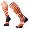 Smartwool Ski Targeted Cushion Colliding Clouds Print Otc Orange Rust Xl view 1