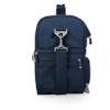 PICNIC TIME NCAA Rhode Island Rams Pranzo Lunch Bag, Insulated Lunch Box with Picnic Set, Lunch Cooler Bag, (Navy Blue) view 3