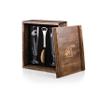 PICNIC TIME NCAA Washington State Cougars Pilsner Craft Beer Set with 2 Beer Glasses, Gift for Beer Lovers, (Acacia Wood) view 4