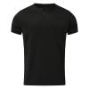 Men's Classic Short Sleeve Polo Shirt Zip Up Big&Tall Casual Summer Slim Fit T-Shirts Striped Graphic Printed Beach Tees Tops view 2