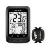 COOSPO GPS Cycling Computer BC107 & Bike Cadence/Speed Sensor BK467, Wireless Bike GPS Speedometer with 2.4 Inch Auto-Backlight Display, Bluetooth/ANT+ Bicycle Computer GPS Sync with Strava view 1