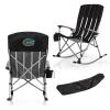 Picnic TIME NCAA Florida Gators Outdoor Rocking Camp Chair, XL Heavy Duty Camping Chair for Adults, (Black) view 1