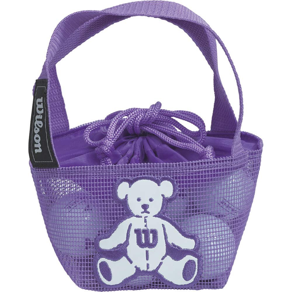 Wilson BEAR4 8 Piece Net Case, White