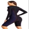 Bodycon One Piece Swimsuit for Women Sun Protection Kayaking Surfing Suit Long Sleeve Knee Length Wetsuit Dive Skins view 3