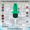 AQUASIV Gravity Water Filter Kit with HFM & Carbon Filter - Lightweight Personal Portable Water Filter - Reliable Camping & Hiking Water Filter (Weekender Kit) view 2