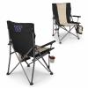 Picnic TIME NCAA Washington State Cougars Big Bear XXL Camp Chair with Cooler, Heavy Duty Beach Chair, 500 lb Capacity Camping Chair with Carry Bag, (Black) view 1