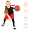 Geyoga 2 Pairs Kids Long Compression Leg Sleeves Long Knee Sleeves UV Protection for Boy Girl Youth Basketball Running Sport(Small,White) view 4