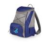 Picnic TIME NCAA Rhode Island Rams PTX Backpack Cooler, Soft Cooler Backpack, Insulated Lunch Bag, (Navy Blue with Gray Accents) view 1