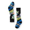 Smartwool Unisex Kids Wintersport Full Cushion Mountain Moose Pattern Over the Calf Socks (Toddler/Little Kid/Big Kid) Black Medium view 1