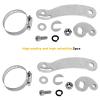 Universal Torque Arm Conversion Kit,Fit for Electric Bicycle E-Bike Front or Rear Hub Motors (M14) 2 Set view 2