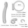 Universal Torque Arm Conversion Kit,Fit for Electric Bicycle E-Bike Front or Rear Hub Motors (M14) 2 Set view 4
