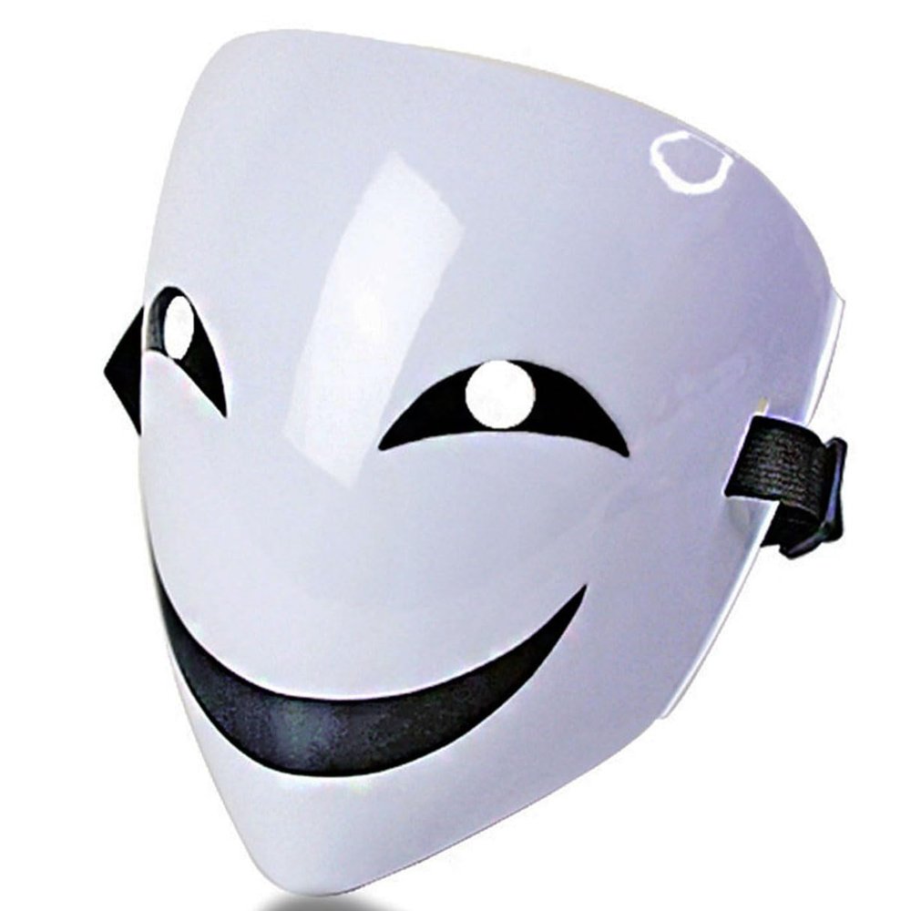 BEESUM Japanese Tengu Sniper Cosplay Role Play Smile Mask Adult Halloween Party Costume PVC