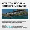 Spatium Hydrofoil Board for Surfing Inflatable Surfing Wing Foil Board Surf Hydrofoil Surfboard Dark Grey 120L Without Foil view 3
