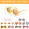 Groovy Retro Flower Sunglasses Headbands Party Favors Daisy Flower Costume Accessories Set 60s 70s Party Gifts for Kids (20 Pcs) view 3