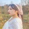 YuRongsxt Triangle Chapel Veil Mantilla Lace Headcovering Catholic Latin Mass M15 (Dusty Pink) view 2