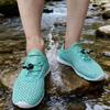 DOUSSPRT Women's Water Shoes Quick Drying Sports Aqua Shoes Green Size 6 view 2