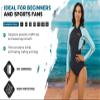 MWTA Wetsuit Women Shorty 2.0mm Neoprene Front Zipper for UV Protection Surfing Diving Snorkeling Kayaking Aqua Size 12 view 3