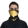 America American Map Flag Gold Seamless Neck Gaiter Shield Scarf Bandana Face Mask Seamless UV Protection for Motorcycle Cycling Riding Running Headbands view 4