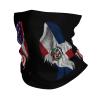 America Flag and Dominican Flag Wings Seamless Neck Gaiter Shield Scarf Bandana Face Mask Seamless UV Protection for Motorcycle Cycling Riding Running Headbands view 1