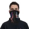 America Flag and Dominican Flag Wings Seamless Neck Gaiter Shield Scarf Bandana Face Mask Seamless UV Protection for Motorcycle Cycling Riding Running Headbands view 4