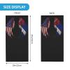 America Flag and Cuba Flag Wings Seamless Neck Gaiter Shield Scarf Bandana Face Mask Seamless UV Protection for Motorcycle Cycling Riding Running Headbands view 2