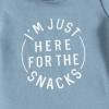 GOOCHEER Toddler Boys Summer Outfit Sets Short Sleeve Letter Print Tops + Solid Color Drawstring Shorts (Blue, 0-6 Months) view 3