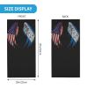 America Flag and Honduras Flag Wings Seamless Neck Gaiter Shield Scarf Bandana Face Mask Seamless UV Protection for Motorcycle Cycling Riding Running Headbands view 2