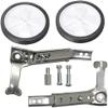 Bicycle Training Wheels Stabilizers with Mounted Bracket Screws for Kids of 16 18 20 22 24 Inch Bikes (Silver) view 1
