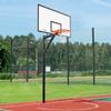 FORZA ALU80 Socketed Basketball Unit - 2X Basketball Board Sizes - Heavy Duty Inground Basketball Hoop (Without Ground Sockets, Without Pole Padding, Matchplay Board (72in x 42in)) view 1