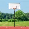 FORZA ALU80 Socketed Basketball Unit - 2X Basketball Board Sizes - Heavy Duty Inground Basketball Hoop (Without Ground Sockets, Without Pole Padding, Matchplay Board (72in x 42in)) view 3