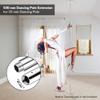AW 500 mm New Chrome Dancing Pole Extension for 45 mm Professional Pole Fitness Spinning Pole Accessories Exercise Club, Silver view 2