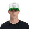 Custom Mesh Trucker Hats with Your Own Text Photo, Custom hat for Men Women Personalized Outdoor Snapback Dad Hat Adjustable Baseball Caps Green view 3