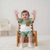 LIOMENGZI Infant Baby Boy Summer Clothes Outfit Color Block T-shirt Shorts Set Toddler Checkerboard Clothes 6 12 18 Months 2T view 2