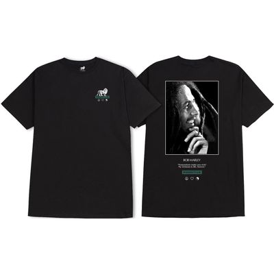 Primitive Skateboarding Life Forever Black Men's Short Sleeve T-Shirt - Small