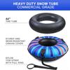 QIDOTS 47 Inch Snow Tube for Sledding Heavy Duty Inflatable Snow Sled Ski Tubes for Kids and Adults Winter Fun view 4