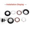 BOXKAT Headset, Mountain Bike Front Fork Bearing Headset Aluminium Alloy Replacement Accessory view 2