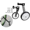 Bicycle Training Wheels Stabilizers with Mounted Bracket Screws for Kids of 16 18 20 22 24 Inch Bikes (Black) view 4