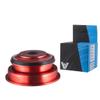 BOXKAT 44-55mm 1-1/8 Threadless Bearing Headset Mountain Bike, Bearings Lightweight Straight Tapered Tube Frame Fork (Color : Red) view 1