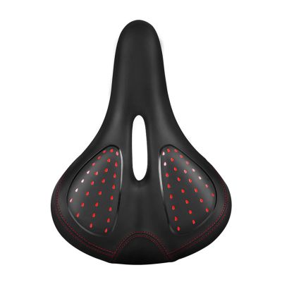 ANZAGA Bike Seat for Women Men, Bicycle Saddle, Memory Foam Padded Soft Bike Cushion