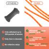 Beeplove Kayak Anchor Grip - Stainless Steel Boat Anchor with 5mm Paracord, Kayak Accessories Canoe Equipment Brush Clamp with Teeth for Fishing Boating Camping - 2 Pcs view 2