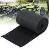 Halero 12in  13ft Boat Trailer Bunk Carpet Premium 25oz Marine Carpet Black for Boats,Boat Bunk,Trailer,Jet Ski Ramps view 1