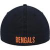 47 Men's Black Cincinnati Bengals Gridiron Classics Franchise Fitted Hat view 4