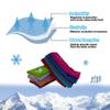 AWOWZ 60 Pack Cooling Towels, Soft Breathable Sweat Ice Towel for Sports, Yoga, Gym, Golf, Camping, Running, Fitness, Workout & More Activities view 2