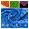 AWOWZ 60 Pack Cooling Towels, Soft Breathable Sweat Ice Towel for Sports, Yoga, Gym, Golf, Camping, Running, Fitness, Workout & More Activities view 3