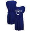 G-III Sports Women's Royal Indianapolis Colts G.O.A.T. Swimsuit Cover-Up view 1