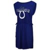G-III Sports Women's Royal Indianapolis Colts G.O.A.T. Swimsuit Cover-Up view 2